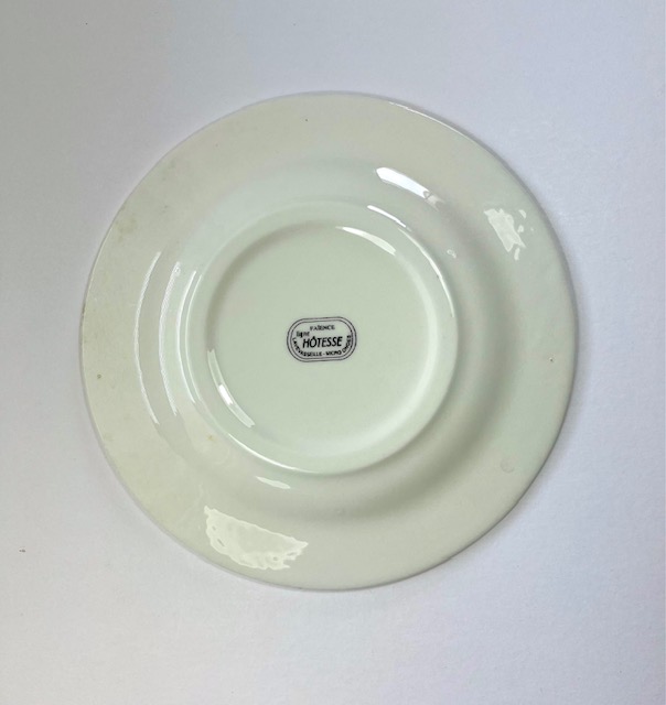 Faience ligne Hôtesse plat bord diner bord citroenen