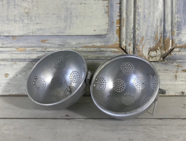 Aluminium rijstbal boule à riz uit de jaren 50