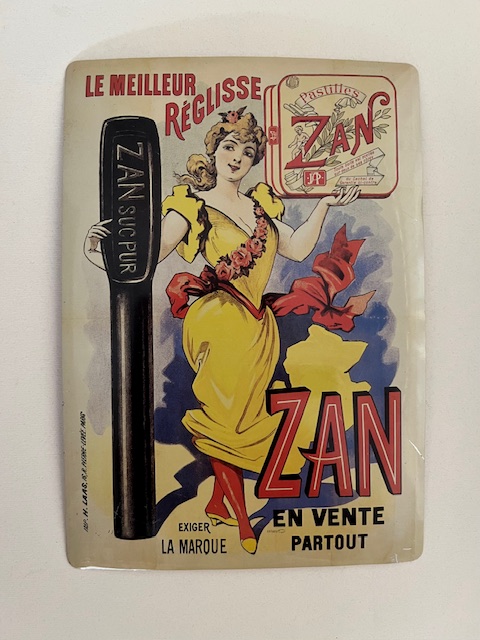 Vintage Franse reclamekaart an Pastilles