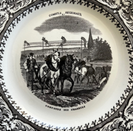 Gien Geoffroy et C. bordje van Frans keramiek