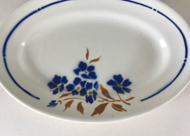 Badonviller zuurschaaltje uit 1923 demi porcelaine