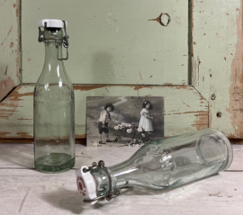 Set vintage Deense flesjes met beugeldop 40 ml