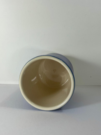 Emile Henry blauwe wijnkoeler Franse keramiek