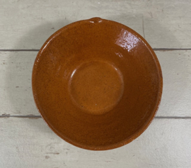 Franse terracotta kom schenk kom mengkom tian fruitschaal
