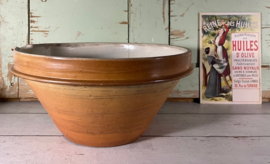 Franse grès aardewerk tian 19e eeuw doorsnede 40 cm