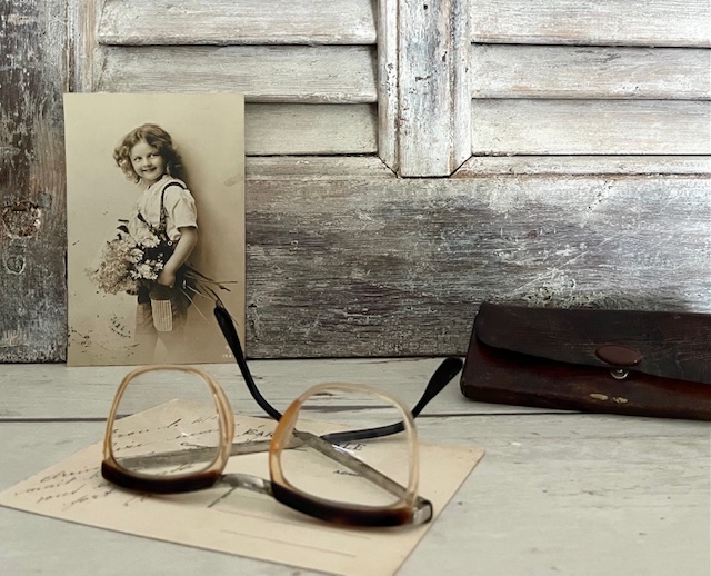 Franse vintage bril vlindermodel circa 1960 in originele etui