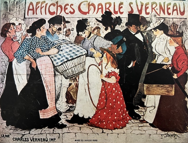 Massilly France koekblik van Affiches Charles Verneau