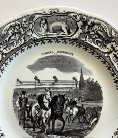 Gien Geoffroy et C. bordje van Frans keramiek