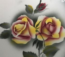 Digoin Sarreguemines Odile taart bord presenteer bord gebaksschaal
