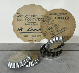 Matfer blikken bakvormpje Franse vintage