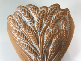 Wandlamp met korenaren terracotta kleurig