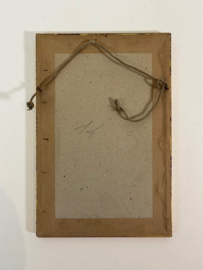 Antieke Franse lijst lithografie M. de Sartines et Mme Dubarry