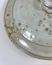 Vintage Franse keramische pot met deksel