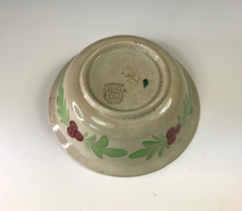 Antieke Franse bowl Choisy le Roi met haan circa 1890