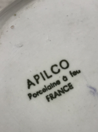 Apilco (A. Pillivuyt & Co) porcelaine à feu witte kan met oor en schenktuit