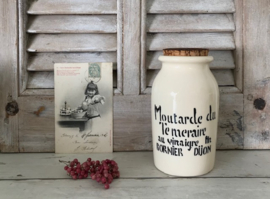 Moutarde du Temeraire originele pot met kurk