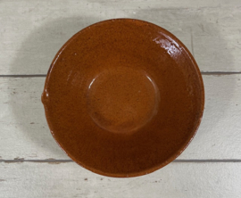 Franse terracotta kom schenk kom mengkom tian fruitschaal