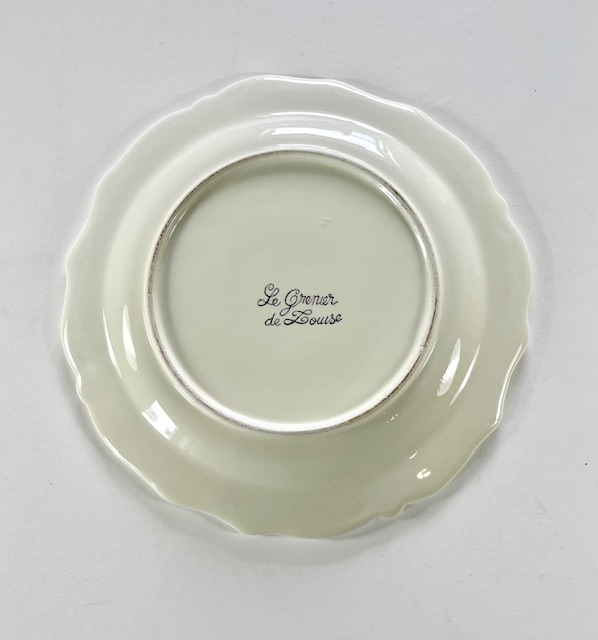 Plat bord diner bord Le Grenier de Louise