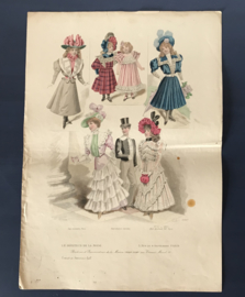Le Moniteur de la Mode lithographie Abel Gouband Ed. Paris D