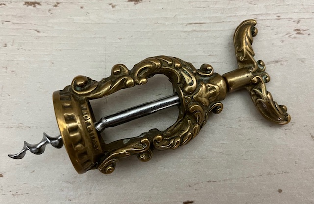 Antieke Franse bronzen kurkentrekker