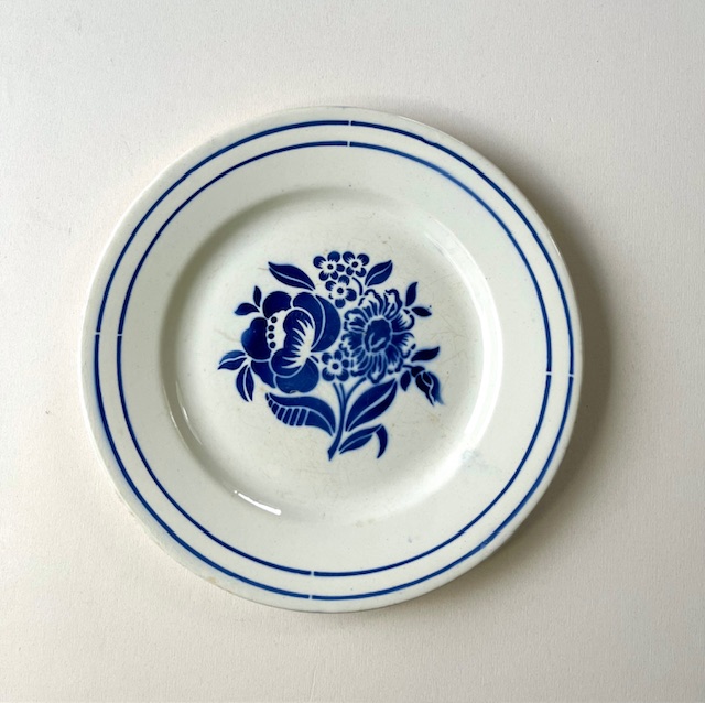 Digoin Sarreguemines Fleur Bleue ontbijtbordje