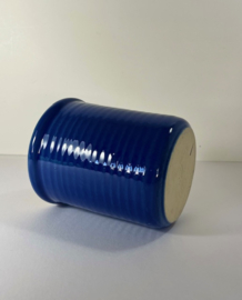 Emile Henry blauwe wijnkoeler Franse keramiek