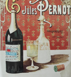 Franse reclamekaart Absinthe Supérieure Jules Pernot