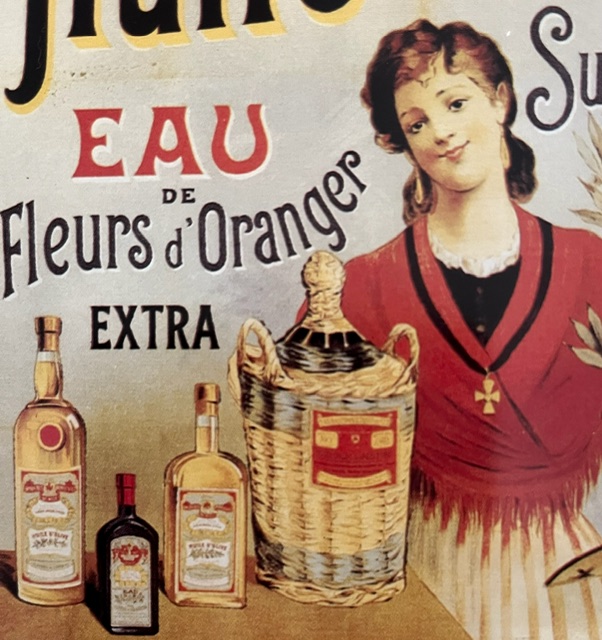 Vintage Franse reclamekaart Huile d”Olive Superieure