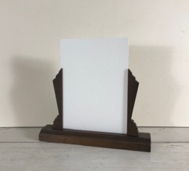 Art deco Franse houten portret fotolijst houder