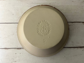 Digoin Sarreguemines grès kom beslagkom met tuit