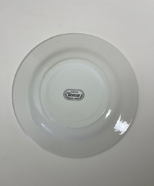 Faience ligne Hôtesse Pallux grote diepe schaal met drie borden. Aanbieding!