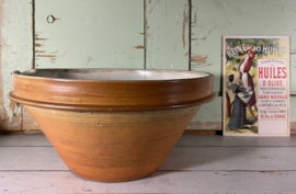 Franse grès aardewerk tian 19e eeuw doorsnede 40 cm