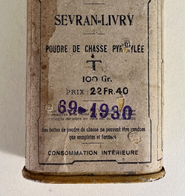 Set van 3 Franse kruitbusjes kruitflesjes poudre de chasse flesjes