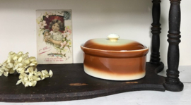 Digoin Sarreguemines France 33 paté terrine karamel kleur