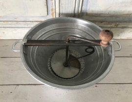 Sapastout grote Franse vintage roerzeef