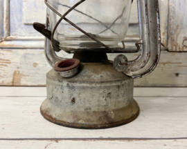 Antieke Franse stormlamp met lont A/C