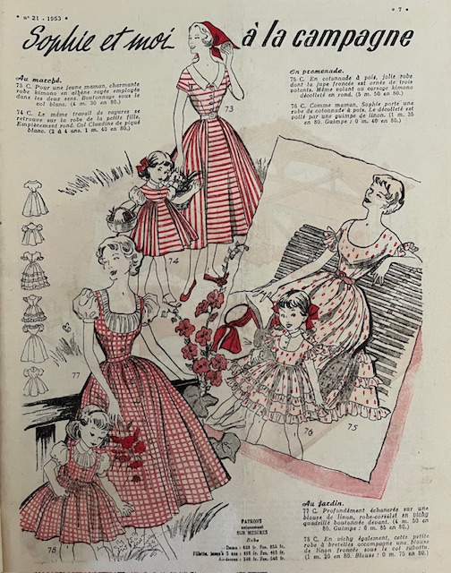 Le Petit Echo de la Mode mode tijdschrift