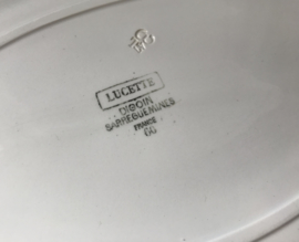 Digoin Sarreguemines Lucette ovale schotel serveerbord