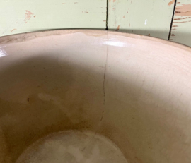 Franse grès aardewerk tian 19e eeuw doorsnede 40 cm