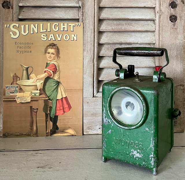 Vintage Franse Wonder lamp type “Agral”