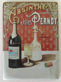 Franse reclamekaart Absinthe Supérieure Jules Pernot