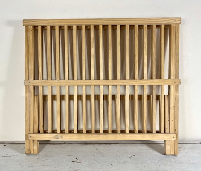Vintage houten afdruiprek inklapbaar