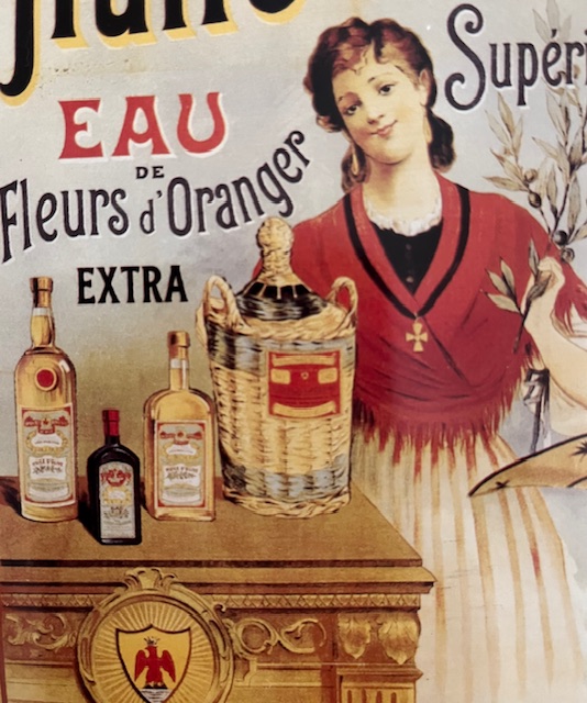 Vintage Franse reclamekaart Huile d”Olive Superieure
