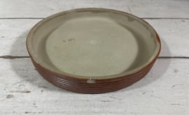 Antieke Franse olijven pot met deksel maat 6