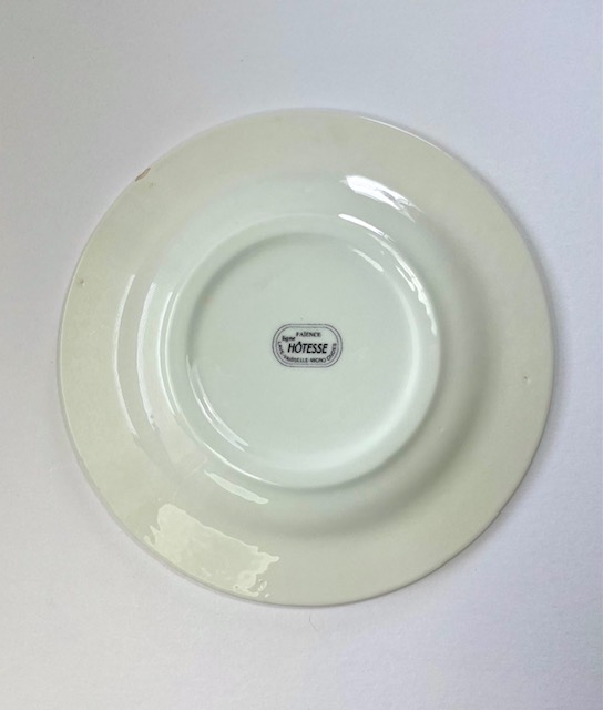 Faience ligne Hôtesse plat bord diner bord citroenen