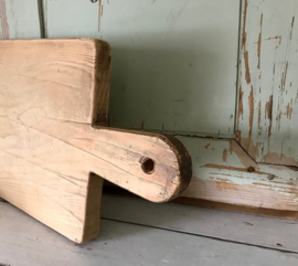 Antieke Franse broodplank (met ophang mogelijkheid)
