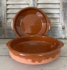 Franse terracotta schotel voor onder andere Cassoulet
