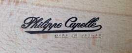 Philippe Capelle kaasplank (rond) met goot