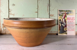 Franse grès aardewerk tian 19e eeuw doorsnede 40 cm