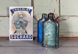 Set van 2 Franse kruitbusjes poudre de chasse blikjes